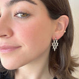 Aretes Roma Silver