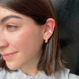 Aretes Diana Gold
