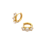 Aretes Arracadas Itzel Gold