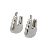 Aretes Baggie Silver