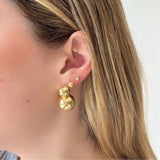 Aretes Golden Dots