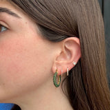 Aretes Mila Emerald