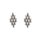 Aretes Roma Silver
