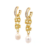 Aretes Samanta Pearl