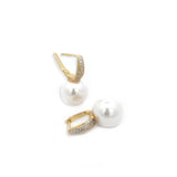 Aretes Tere Pearl Gold