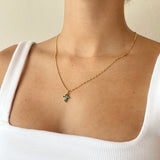 Collar Cruz Emerald