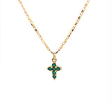Collar Cruz Emerald