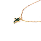 Collar Cruz Emerald