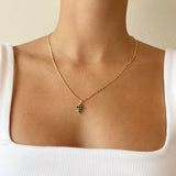 Collar Cruz Emerald