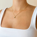 Collar Mina Heart Black