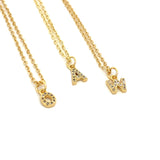 Collar Mini Inicial Dorado