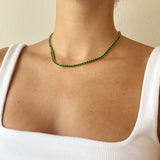 Collar Tennis Emerald