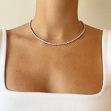 Collar Tennis Nina Silver