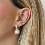 Aretes Tere Pearl Gold