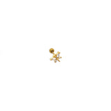 Piercing Libélula Gold