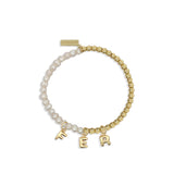Cadena Pulsera Perlas Mix