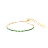 Pulsera Tennis Emerald
