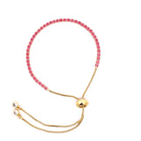 Pulsera Tennis Rosa Fuerte