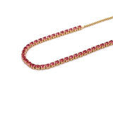 Pulsera Tennis Rosa Fuerte