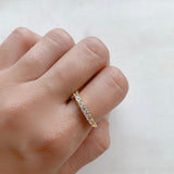 Anillo Mely White