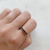 Anillo Mely Zafiro