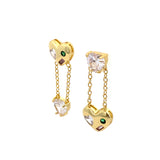Aretes Donna Heart