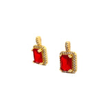 Aretes Mina Rubi
