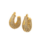 Aretes Tezia Gold