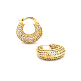 Aretes Tezia Gold