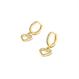 Aretes Center Gold