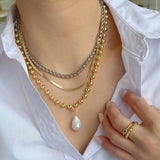 Collar Pearl Line