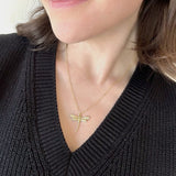 Collar Libélula