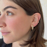 Aretes Elizabeth Gold