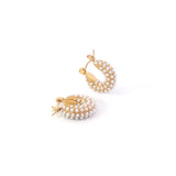 Aretes Cheeta Pearls