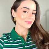 Aretes Roma Gold