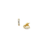 Aretes Hoops Chicos Dorados