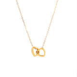 Collar Double Heart