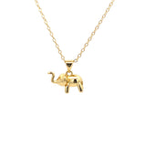 Collar Elephant Gold