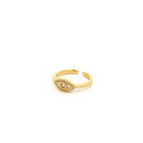 Anillo Eye Lu White