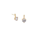 Aretes Amara White