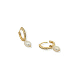 Aretes Arracadas Basic Pearl
