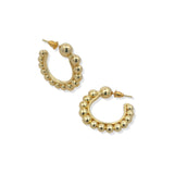 Aretes Arracadas Drop Gold