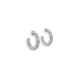 Aretes  Arracadas Luna Silver