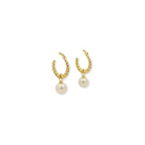 Aretes Arracadas Laura Pearl