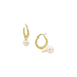 Aretes Arracadas Laura Pearl
