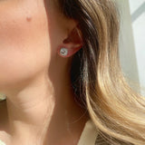 Aretes Camila Silver