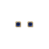 Aretes Camila Zafiro Gold