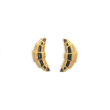 Aretes Croissant Gold