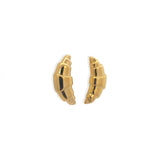 Aretes Croissant Gold