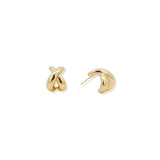 Aretes Cross Gold